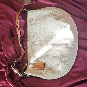 Coach Hobo Shoulder Bag in Ivory